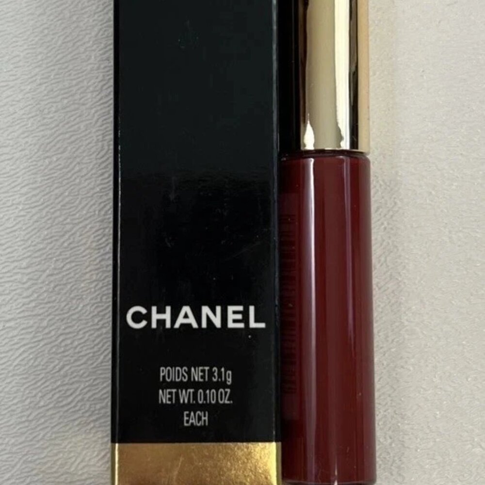Chanel Rouge Double Intense Lip Color And Gloss Duo ~ #49 Ever Red BRAND NEW